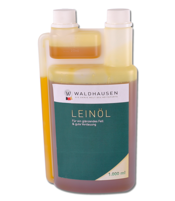 Lein-Öl - Für ein glänzendes Fell und gute Verdauung, 1 l