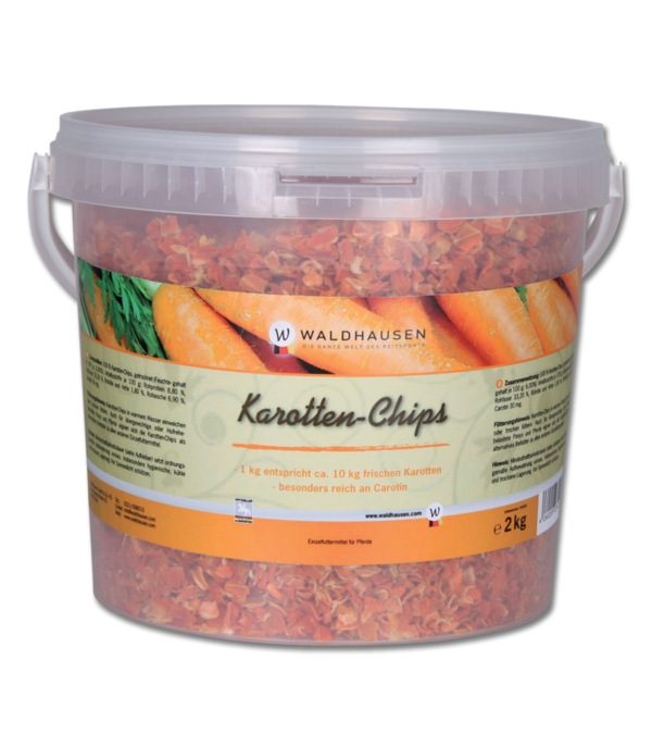 Karotten-Chips-Optimale Nährstoff- und Carotinversorgung, 2 kg