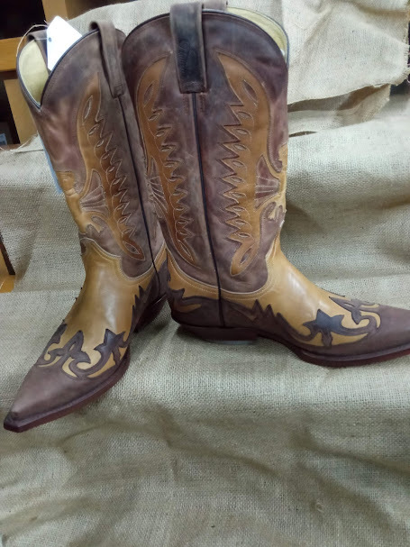 Rancho Boots Mexico Style braun/braun Gr. 42