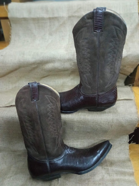 Rancho Boots mit Wildleder Schuhgröße 48