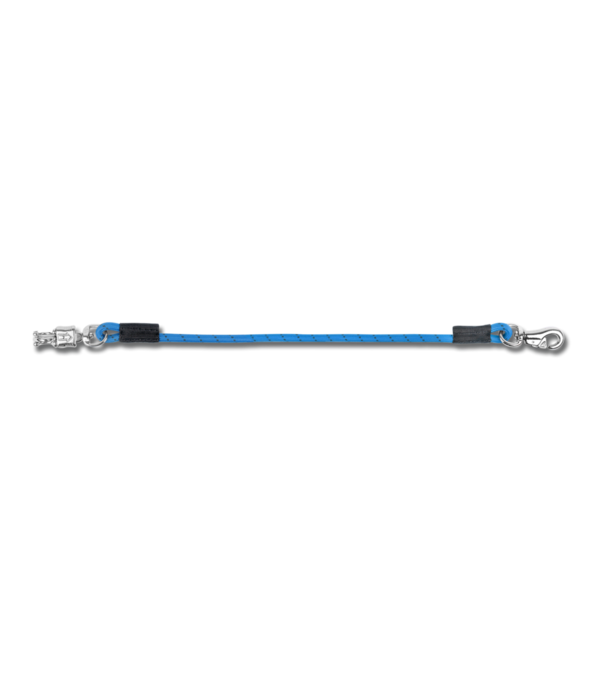 Elastik-Anbinder für Box und Stall, 90 cm blau